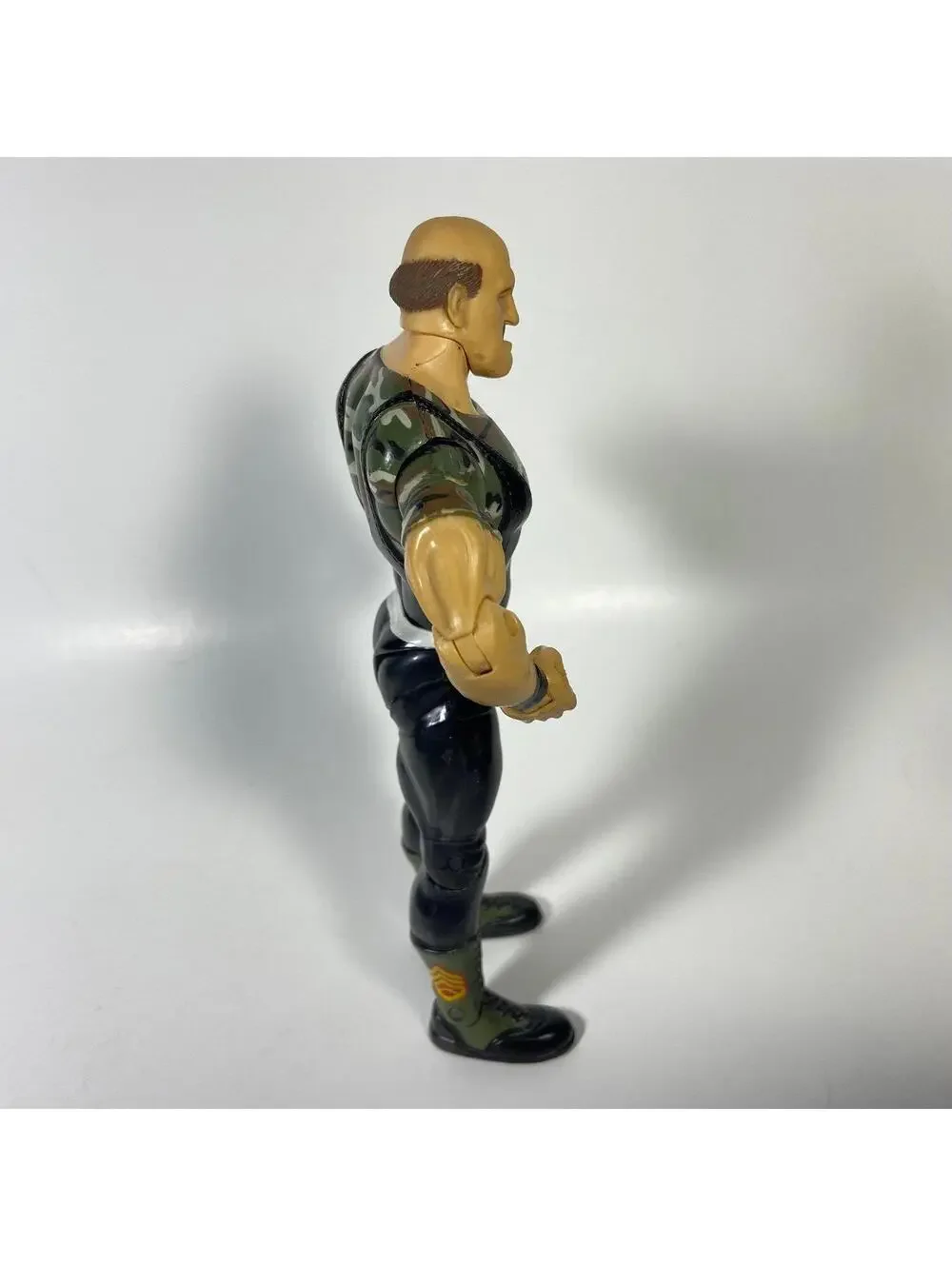 7” 2003 Jakks Pacific WWE / WWF Classic Superstars Sgt. Slaughter Figure